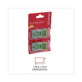 Universal® Deluxe Message Arrow Flags, "Sign and Date", Green, 100/Pack (UNV99008) Pack of 100