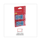 Universal® Deluxe Message Arrow Flags, "Initial Here", Blue, 100/Pack (UNV99009) Pack of 100