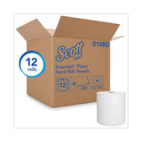 Kleenex® Hard Roll Paper Towels with Premium Absorbency Pockets, 1-Ply, 8" x 425 ft, 1.5" Core, White, 12 Rolls/Carton (KCC01080) Case of 12