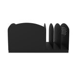 Safco® Steel Combo Desktop Sorter w/3 Horizontal and 3 Vertical Sections, Letter, 16.25x11.25x8.25, Black,Ships in 1-3 Business Days (SAF3167BL) Each