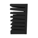 Safco® Steel Horizontal-Tray Desktop Sorter, 8 Sections, Letter Size Files, 12" x 9.5" x 17.75", Black, Ships in 1-3 Business Days (SAF3129BL) Each