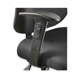 Safco® Alday Intensive-Use Chair, Supports Up to 500 lb, 17.5" to 20" Seat Height, Black (SAF3391BL) Each