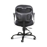 Safco® Alday Intensive-Use Chair, Supports Up to 500 lb, 17.5" to 20" Seat Height, Black (SAF3391BL) Each