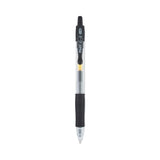 Pilot® G2 Premium Gel Pen Convenience Pack, Retractable, Extra-Fine 0.38 mm, Black Ink, Smoke/Black Barrel, Dozen (PIL31277) 1 Dozen