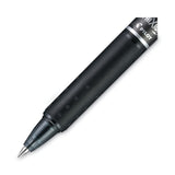 Pilot® FriXion Clicker Erasable Gel Pen, Retractable, Fine 0.7 mm, Black Ink, Black Barrel, Dozen (PIL31450) 1 Dozen