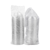 Dart® PresentaBowls Bowl/Lid Combo-Paks, 48 oz, Clear, Plastic, 126/Carton (DCCC48BCD)