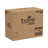 SOLO® White Paper Water Cups, 3 oz, 100/Pack (SCC44) Pack of 100