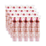 SOLO® Paper Hot Drink Cups in Bistro Design, 8 oz, Maroon, 50/Bag, 20 Bags/Carton (SCC378SI) Case of 1000