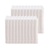 SOLO® Lift Back and Lock Tab Cup Lids for Foam Cups, Fits 8 oz Trophy Cups, White, 100/Pack (SCCDLX8RPK) Pack of 100