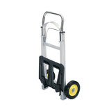 Safco® HideAway Aluminum Hand Truck, 250 lb Capacity, 15.5 x 16.5 x 43.5, Aluminum (SAF4061) Each