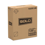 SOLO® Traveler Cappuccino Style Dome Lid, Fits 8 oz Cups, Black, 1,000/Carton (SCCTL38B2) Case of 1000