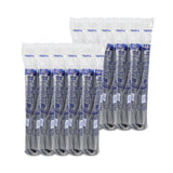 SOLO® Traveler Cappuccino Style Dome Lid, Fits 8 oz Cups, Black, 1,000/Carton (SCCTL38B2) Case of 1000