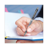 Pilot® Better Ballpoint Pen, Retractable, Fine 0.7 mm, Black Ink, Smoke Barrel, Dozen (PIL30000) 1 Dozen