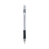 Pilot® EasyTouch Ballpoint Pen, Stick, Fine 0.7 mm, Black Ink, Clear/Black Barrel, Dozen (PIL32001) 1 Dozen