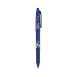 Pilot® FriXion Ball Erasable Gel Pen, Stick, Fine 0.7 mm, Blue Ink, Blue Barrel, Dozen (PIL31551) Each