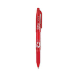 Pilot® FriXion Ball Erasable Gel Pen, Stick, Fine 0.7 mm, Red Ink, Red Barrel, Dozen (PIL31552) Box of 12