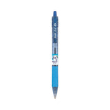 Pilot® B2P Bottle-2-Pen Recycled Ballpoint Pen, Retractable, Medium 1 mm, Blue Ink, Translucent Blue Barrel, Dozen (PIL32801) 1 Dozen