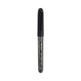Pilot® Varsity Fountain Pen, Medium 1 mm, Black Ink, Clear/Black Barrel (PIL90010) Each