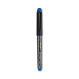 Pilot® Varsity Fountain Pen, Medium 1 mm, Blue Ink, Clear/Black/Blue Barrel (PIL90011) Each