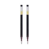 Pilot® Refill for Pilot G2 Gel Ink Pens, Bold Conical Tip, Black Ink, 2/Pack (PIL77289) Pack of 2