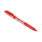 Pilot® FriXion Ball Erasable Gel Pen, Stick, Fine 0.7 mm, Red Ink, Red Barrel, Dozen (PIL31552) Box of 12
