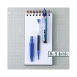 Pilot® Precise V7RT Roller Ball Pen, Retractable, Fine 0.7 mm, Blue Ink, Blue Barrel, Dozen (PIL26068) 1 Dozen