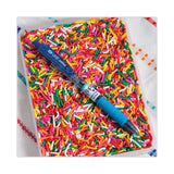 Pilot® B2P Bottle-2-Pen Recycled Ballpoint Pen, Retractable, Medium 1 mm, Assorted Ink Colors, Translucent Blue Barrel, 36/Pack (PIL57050) Pack of 36