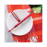 Pilot® Precise V7 Roller Ball Pen, Stick, Fine 0.7 mm, Blue Ink, Blue/Clear Barrel, Dozen (PIL35349) 1 Dozen