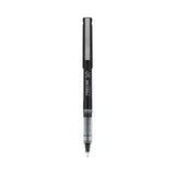 Pilot® Precise V7 Roller Ball Pen, Stick, Fine 0.7 mm, Black Ink, Black/Clear Barrel, Dozen (PIL35346) 1 Dozen