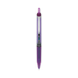 Pilot® Precise V7RT Roller Ball Pen, Retractable, Fine 0.7 mm, Purple Ink, Purple Barrel (PIL26071) 1 Dozen