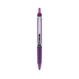 Pilot® Precise V5RT Roller Ball Pen, Retractable, Extra-Fine 0.5 mm, Purple Ink, Purple Barrel, Dozen (PIL26066) 1 Dozen