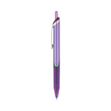 Pilot® Precise V7RT Roller Ball Pen, Retractable, Fine 0.7 mm, Purple Ink, Purple Barrel (PIL26071) 1 Dozen