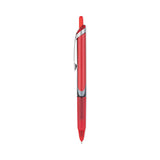Pilot® Precise V7RT Roller Ball Pen, Retractable, Fine 0.7 mm, Red Ink, Red Barrel, Dozen (PIL26069) 1 Dozen