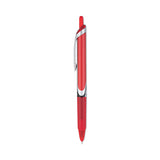 Pilot® Precise V5RT Roller Ball Pen, Retractable, Extra-Fine 0.5 mm, Red Ink, Red Barrel, Dozen (PIL26064) 1 Dozen