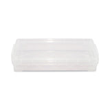 Advantus Super Stacker Pencil Box, Plastic, 8.25 x 3.75 x 1.5, Clear (AVT40309) Each