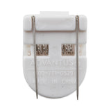 Advantus Wall Clips for Fabric Panels, 40 Sheet Capacity, White, 20/Box (AVT75301) Pack of 20