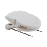 Advantus Wall Clips for Fabric Panels, 40 Sheet Capacity, White, 50/Box (AVT75342) Pack of 50