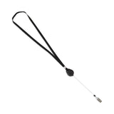 Advantus Lanyards with Retractable ID Reels, Metal Clip Fastener, 34" Long, Black, 12/Pack (AVT75549) Box of 12
