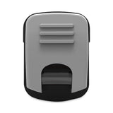 Advantus Grip-A-Clip Magnetic/Adhesive Clips, 0.13" Jaw Capacity, Gray, 10/Box (AVT91172) Box of 10