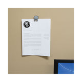 Advantus Grip-A-Clip Magnetic/Adhesive Clips, 0.13" Jaw Capacity, Gray, 10/Box (AVT91172) Box of 10