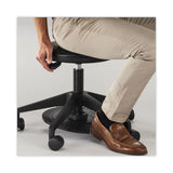 Safco® Lab Stool, Backless, Supports Up to 250 lb, 19.25" to 24.25" Seat Height, Black (SAF3437BL) Each