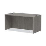 Alera® Alera Valencia Series Straight Front Desk Shell, 59.13" x 29.5" x 29.63", Gray (ALEVA216030GY) Each