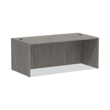 Alera® Alera Valencia Series Straight Front Desk Shell, 71" x 35.5" x 29.63", Gray (ALEVA217236GY) Each