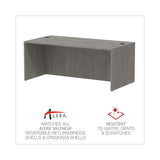 Alera® Alera Valencia Series Straight Front Desk Shell, 71" x 35.5" x 29.63", Gray (ALEVA217236GY) Each
