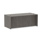 Alera® Alera Valencia Series Straight Front Desk Shell, 71" x 35.5" x 29.63", Gray (ALEVA217236GY) Each