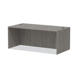 Alera® Alera Valencia Series Straight Front Desk Shell, 71" x 35.5" x 29.63", Gray (ALEVA217236GY) Each
