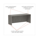 Alera® Alera Valencia Series Credenza Shell, 70.88w x 23.63d x 29.5h, Gray (ALEVA257224GY) Each