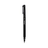 Sharpie® Brush Tip Pens, Fine Brush Tip, Black, Dozen (SAN2011280) 1 Dozen