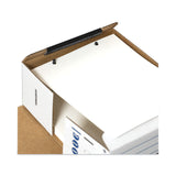 Bankers Box® LIBERTY BINDER-PAK, Letter Files, 9.13" x 11.38" x 4.38", White/Blue (FEL48110) Each