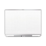 Quartet® Prestige 2 Magnetic Total Erase Whiteboard, 48 x 36, White Surface, Silver Aluminum/Plastic Frame (QRTTEM544A) Each